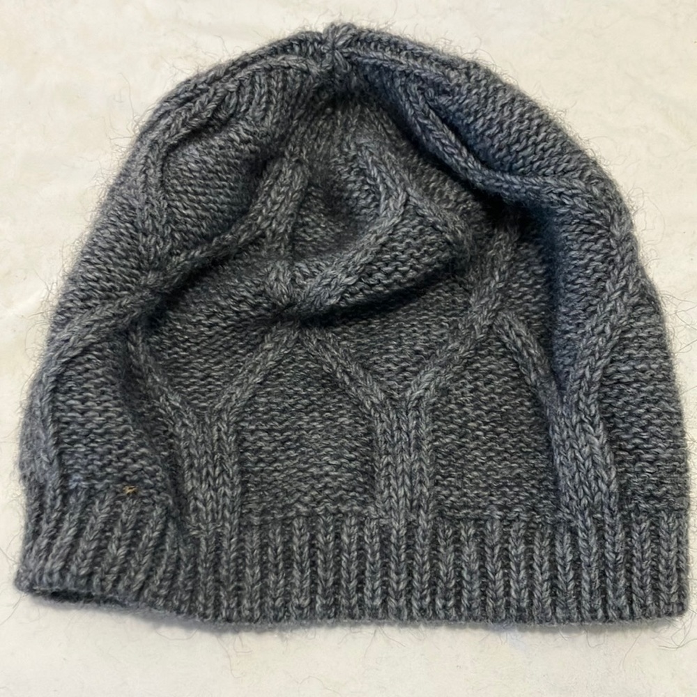 🆕Bettina Beanie Charcoal colored